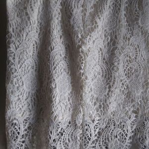 Crochet Style Mini Skirt